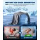 thumbnail image 2 of Juego de 2 Fundas de Almohada Rifens Home Cooling Queen Gris Claro, 2 of 7