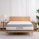 thumbnail image 1 of 10 Inch Queen Size Medium Firm Mattress, Memory Foam with Pocket Springs for Back Pain Relief & Pressure Relief, Cooling Antibacterial Cover, CertiPUR-US Certified, White(59.84"x 79.92"x 9.84"), 1 of 3