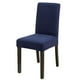 thumbnail image 3 of Pack De 6 Fundas Cubre Sillas De Comedor Cuadrille Azul, 3 of 3