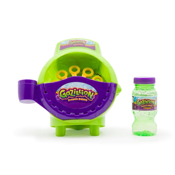 Máquina para hacer burbujas Hurricane Gazillion Bubbles para niños +3