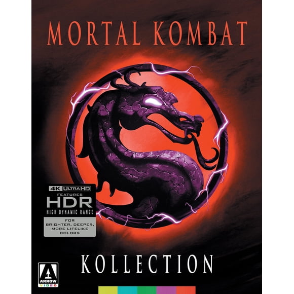 Película Mortal Kombat Edición Limitada 4K UHD de Arrow Video