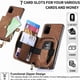 thumbnail image 3 of Funda Tipo Cartera con Correa Cruzada para Samsung Galaxy S20 Plus Protección Contra Golpes Marrón, 3 of 5