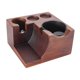 thumbnail image 3 of Filtro De Café De Madera Tamper Holder Espresso Tamper Mat Stand Estación De Apisonamiento, 3 of 5