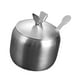 thumbnail image 3 of Condimento Caja Cocina Vinajera Condimento Tarro Para Pimienta Irregular Plata, 3 of 3