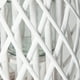 thumbnail image 5 of Candelabro Porta Vela Mimbre Rustico Terraza Blanco Decora blanco, 5 of 9