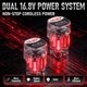 thumbnail image 5 of Amoladora angular TEENO 16,8 V 2000 mAh con 2 baterías y 6 discos, 5 of 8