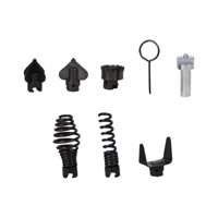 Bothyi - Máquina Limpiadora De Drenaje, Cabezal Cortador Combinado, Drenaje Para Barrenas De Drenaje, Cocina, Negro, 8 Uds.