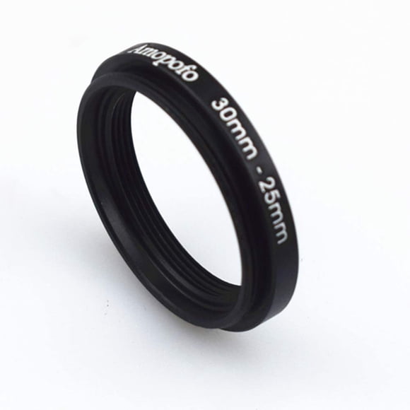 Anillo de filtro AMOPOFO 30-25 mm adaptador de reducción