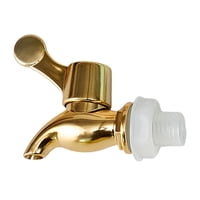 Bothyi - Grifo De Repuesto Para Dispensador De Bebidas, Ideal Para El Frigorífico, Barril De Limonada, Comedor, Dorado.