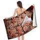 thumbnail image 4 of Hombre de Jengibre Toalla de playa de secado rápido con diseño temático, regalo para mujeres y niñas, ideal para cumpleaños, fans, amantes de la música, uso en la playa o al aire libre, 78 × 160 cm, 4 of 6