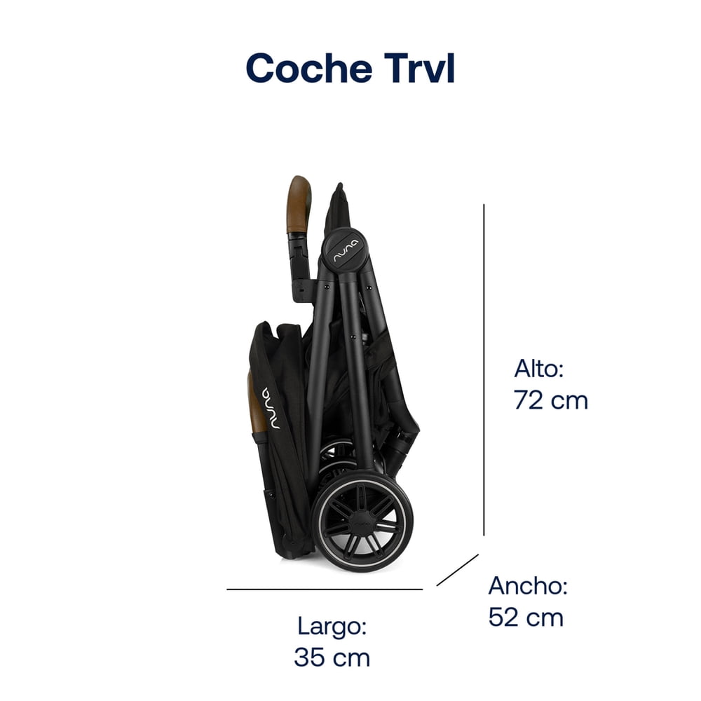 Coche De Paseo Travel Negro, foto 4