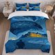thumbnail image 1 of Time Vortex Themed Bedding Set Duvet Cover and Pillowcase Set Soft and Comfortable for All Seasons, 1 of 5