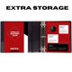 thumbnail image 4 of Carpeta de 3 Aros Ring Binder Depot con Aros en D de 5" Negra, 4 of 6