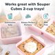 thumbnail image 2 of Cazuelas Souper Cubes 13 cm 2 piezas color algodón de azúcar, 2 of 4