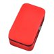 thumbnail image 3 of Cuero De La PU Titular De Almacenamiento De Joyas Anillo Collar Organizador Caja Caja Rojo, 3 of 5