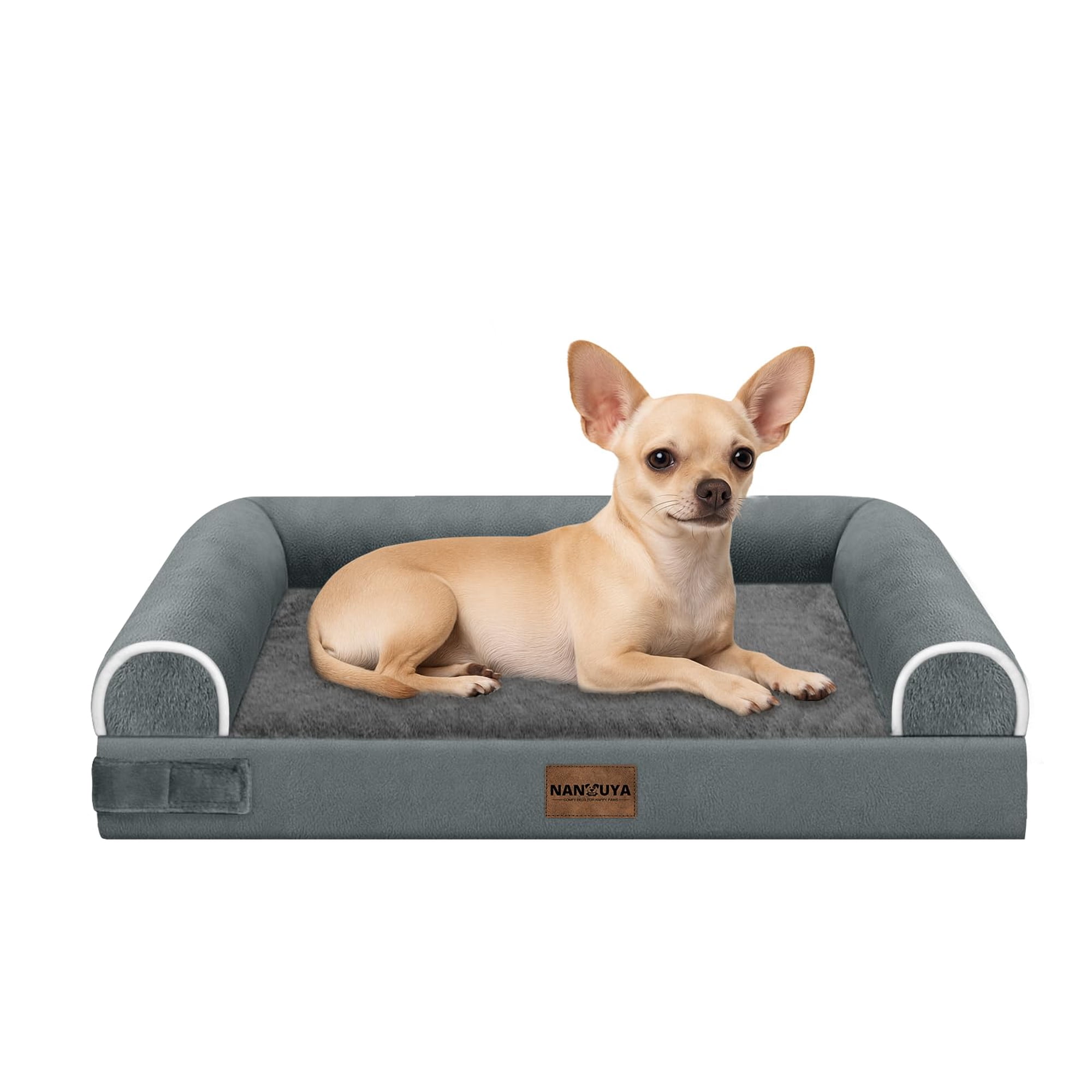 Cama Ortopédica Pequeña Para Perro Nanuya Lavable E Impermeable