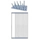thumbnail image 2 of Estante De Secado De Platos Plegable Estante Rodante Multiusos Para Cocina Portavasos De Filtro De Almacenamiento En El Hogar, 2 of 5