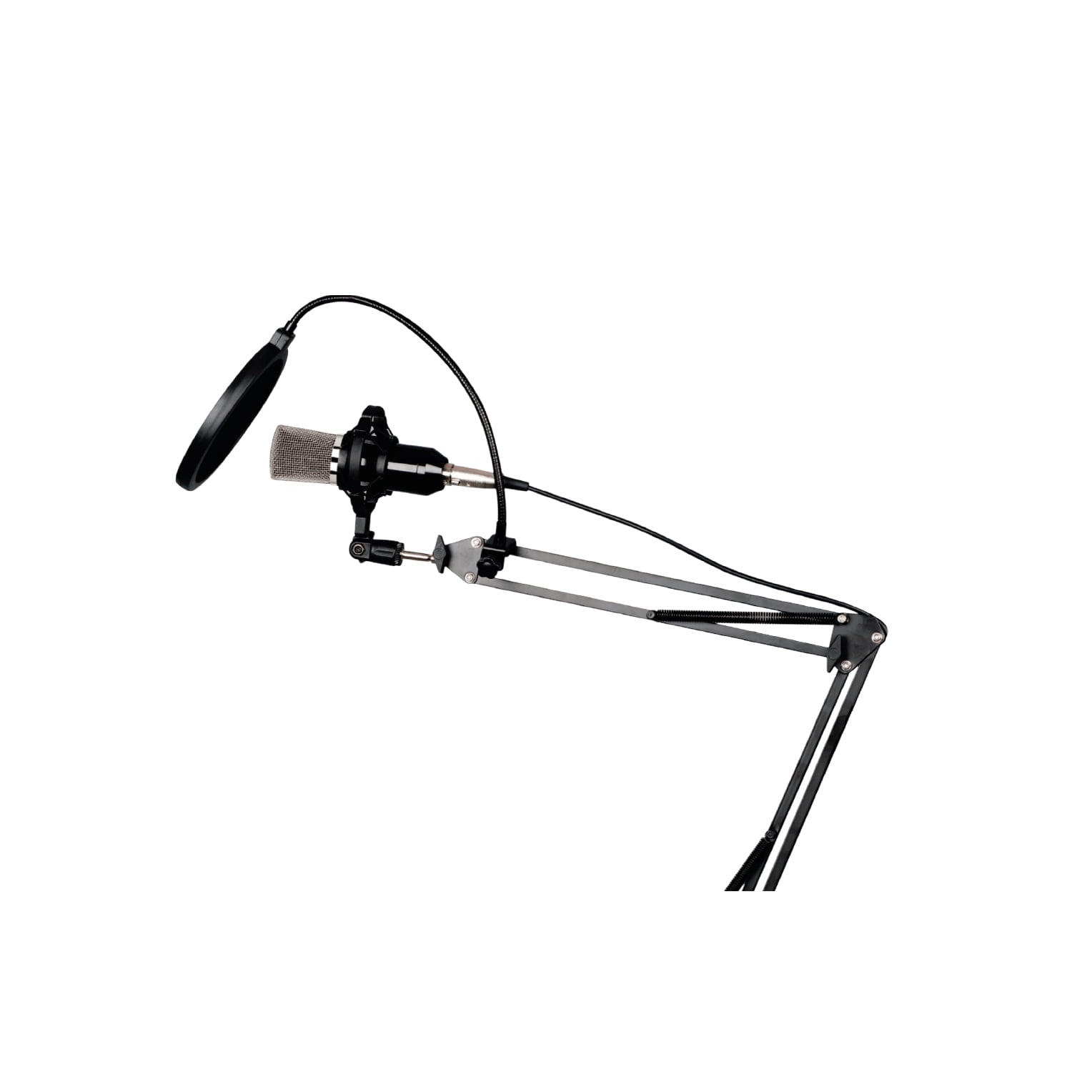 Audiopro - Kit Micrófono + Condensador + Atril Para Grabación - Ps