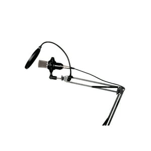 Audiopro - Kit Micrófono + Condensador + Atril Para Grabación - Ps