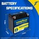 thumbnail image 2 of Batería Goodyear GYTX12 12V 14Ah 190 CCA AGM, 2 of 8