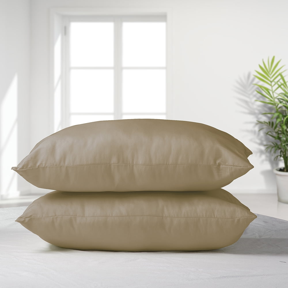 Masel - Set 2 Almohadas Premium Eco Colores 50x70 Beige