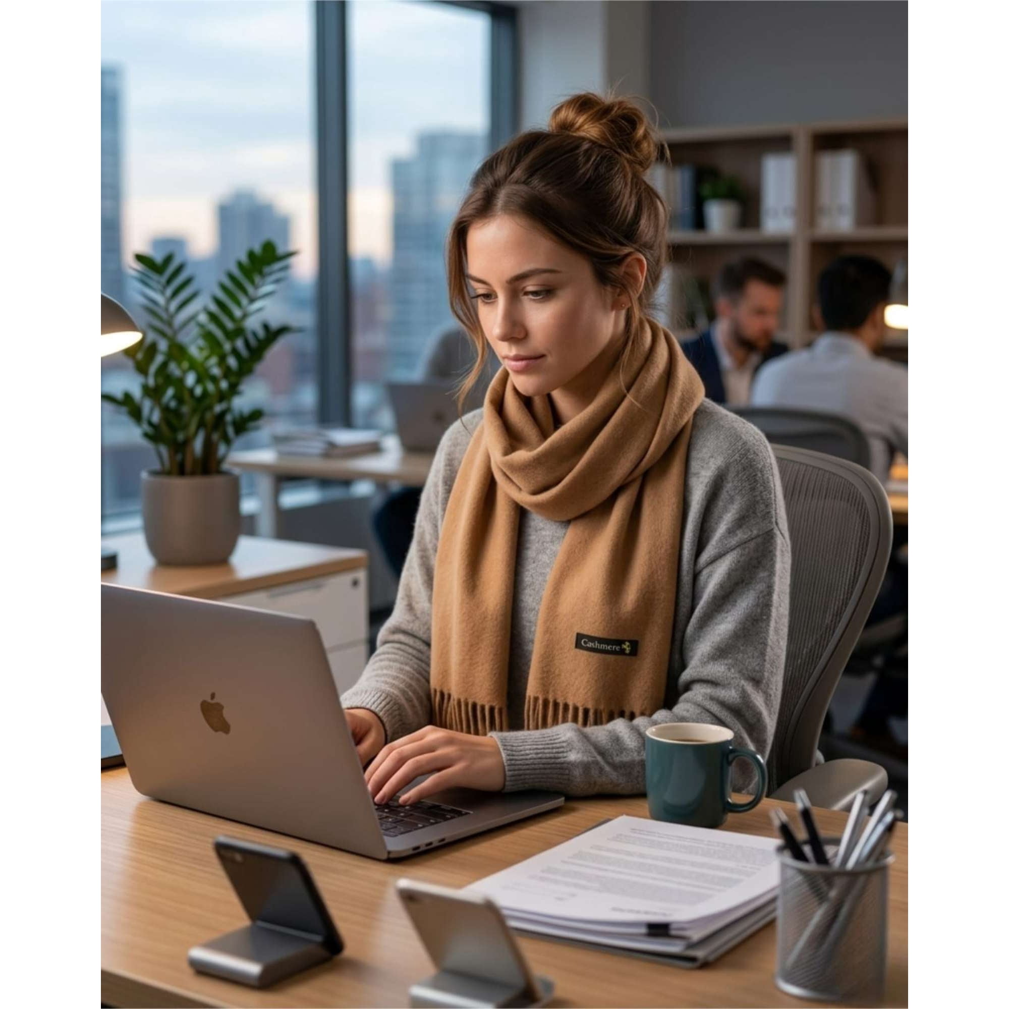 Todo Para El Hogar - Bufanda Cashmere Premium Unisex Varios Colores