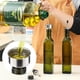 thumbnail image 3 of Dispensador de botellas de aceite de oliva de vidrio AOZITA 500 ml con vertedor, 3 of 7