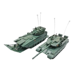 Magideal - Carro Con Orugas A Escala 2X1/72, Modelo De Carro Con Tanque, Rompecabezas, Tanque Blindado, Juguete Para Adultos Y Niños, Exhibición De Decoración De
