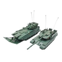 Magideal - Carro Con Orugas A Escala 2X1/72, Modelo De Carro Con Tanque, Rompecabezas, Tanque Blindado, Juguete Para Adultos Y Niños, Exhibición De Decoración De