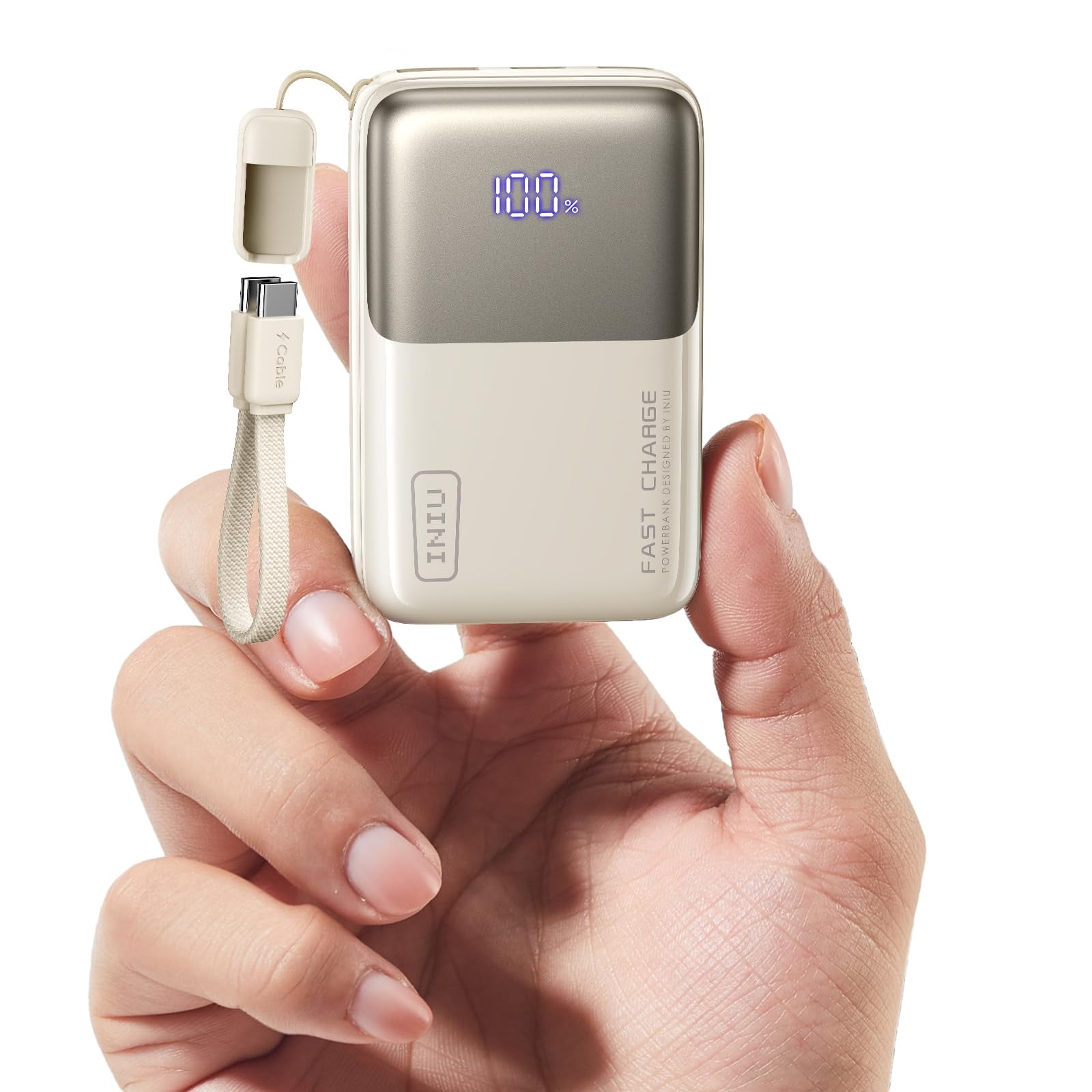 Cargador Portátil Power Bank Iniu 10000 Mah 45 W Pd Usb-c