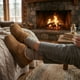 thumbnail image 2 of Pantufla New Walk Chiporro Velcro Camel, 2 of 6