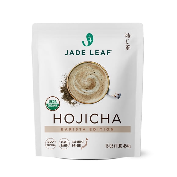 Hojicha en polvo orgánico, hoja de jade, matcha barista, 454 g