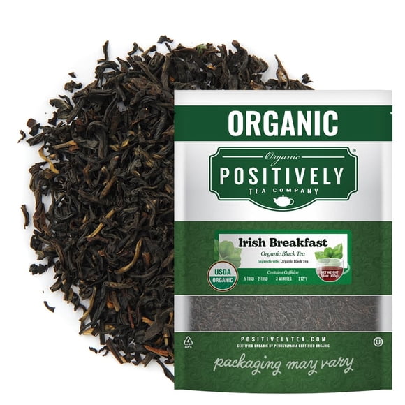 Té Negro Irish Breakfast Orgánico Organic Positively Tea 453 g