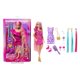 thumbnail image 2 of Muñeca Barbie de cabello divertido y elegante con cabello rubio extralargo, 2 of 7