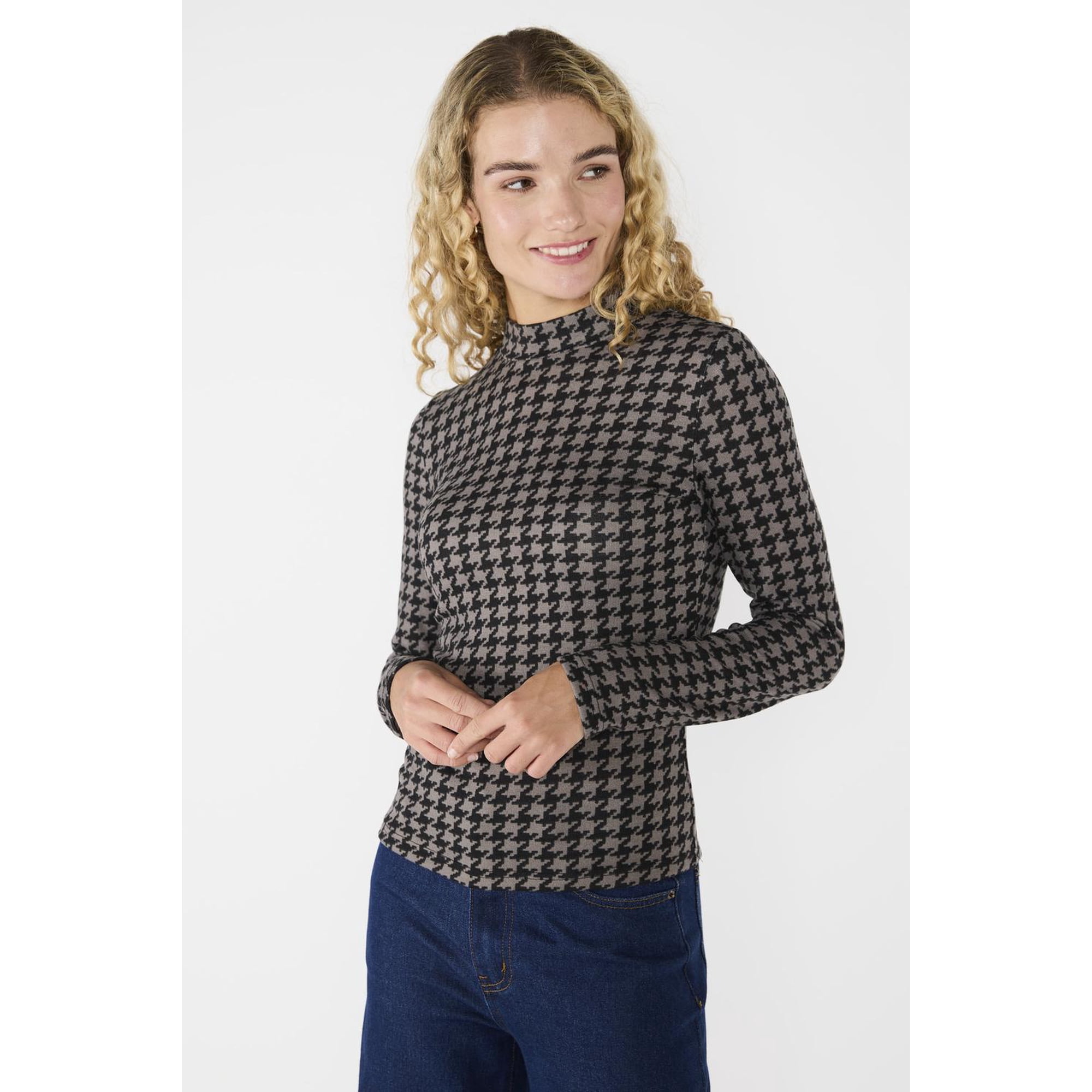 Eclipse - Polera Cuadros Ale Gris/negro Gris Xl