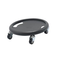 Ioensy - Rueda De Disco Abdominal Rodillo Entrenador Placa Ejercicio Deslizadores Uso Doméstico Gris