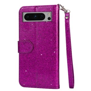 Funda Para Foxdock Elegante Funda Google Pixel 8 Pro Glitter Con Cremallera-Ideal Para El Uso Diario