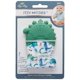 thumbnail image 3 of Manopla de dentición Itzy Ritzy, silicona, relajante, color verde, diseño de dinosaurio, 3 of 4