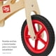 thumbnail image 4 of Bicicleta equilibrio infantil aprendizaje de madera Rojo 2 a 6 años, 4 of 8
