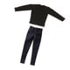 thumbnail image 2 of Juego De Jeans Y Camiseta De Manga Larga 1/6 Para Cuerpo De Figura De Acción Masculina De 12 '', 2 of 3