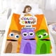 thumbnail image 5 of Color Crew de BabyFirst anti-pilling, suave, ligera, esponjosa y acogedora de lujo para hogar y cocina – Perfecta para niños y adultos,100X80cm, 5 of 6
