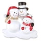 thumbnail image 2 of Adornos Familiares 2023 Adornos Navideños De Muñeco De Nieve Para Fiesta En Casa Tres Muñecos De Nieve, 2 of 3