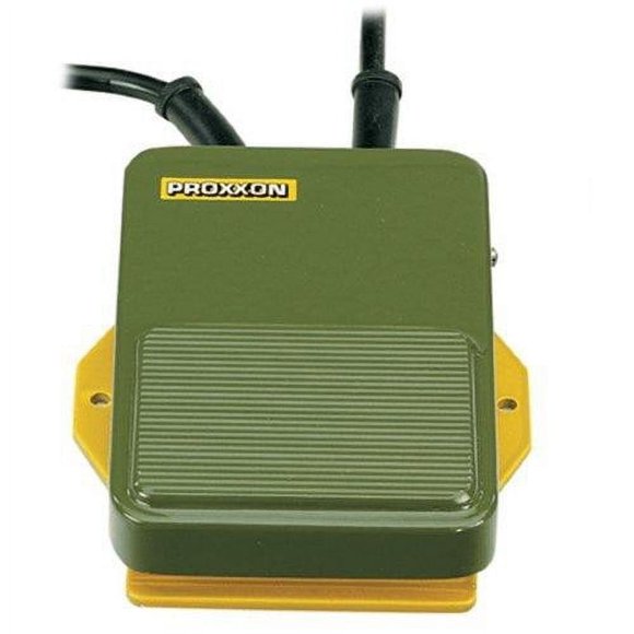 Pedal PROXXON 38700 con cable de 250 cm y cable de 50 cm