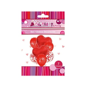 Set 7 Globos San Valentin Big Party