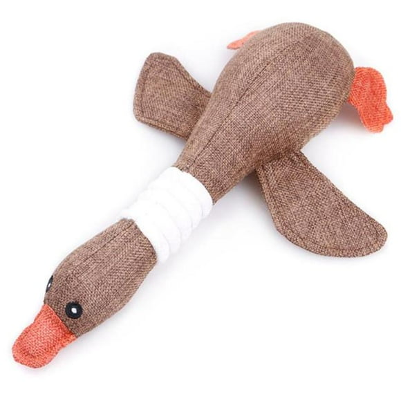 Peluche Para Mascotas, Perro, Gato Con Sonido 24cm Por 19cm Color Café