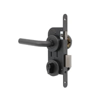 Cerradura Embutir Odis 102 Dormitorio Manilla 2380 (45-50) - Negra