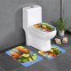 thumbnail image 1 of Juego de Alfombras de Baño Dinosaur Train Terciopelo Coral 3 Piezas, 1 of 6
