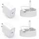 thumbnail image 1 of Cargador USB C Nuinno de 20 W de carga rápida para iPhone 16/15, 1 of 7