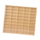 thumbnail image 3 of Figuras De Acción Display Showcase Storage Wood Para Diecast Toys 45 Grids, 3 of 5