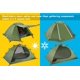 thumbnail image 2 of Tienda Clostnature Libra para 4 estaciones, impermeable para 2 personas, 2.85 kg, 2 of 7